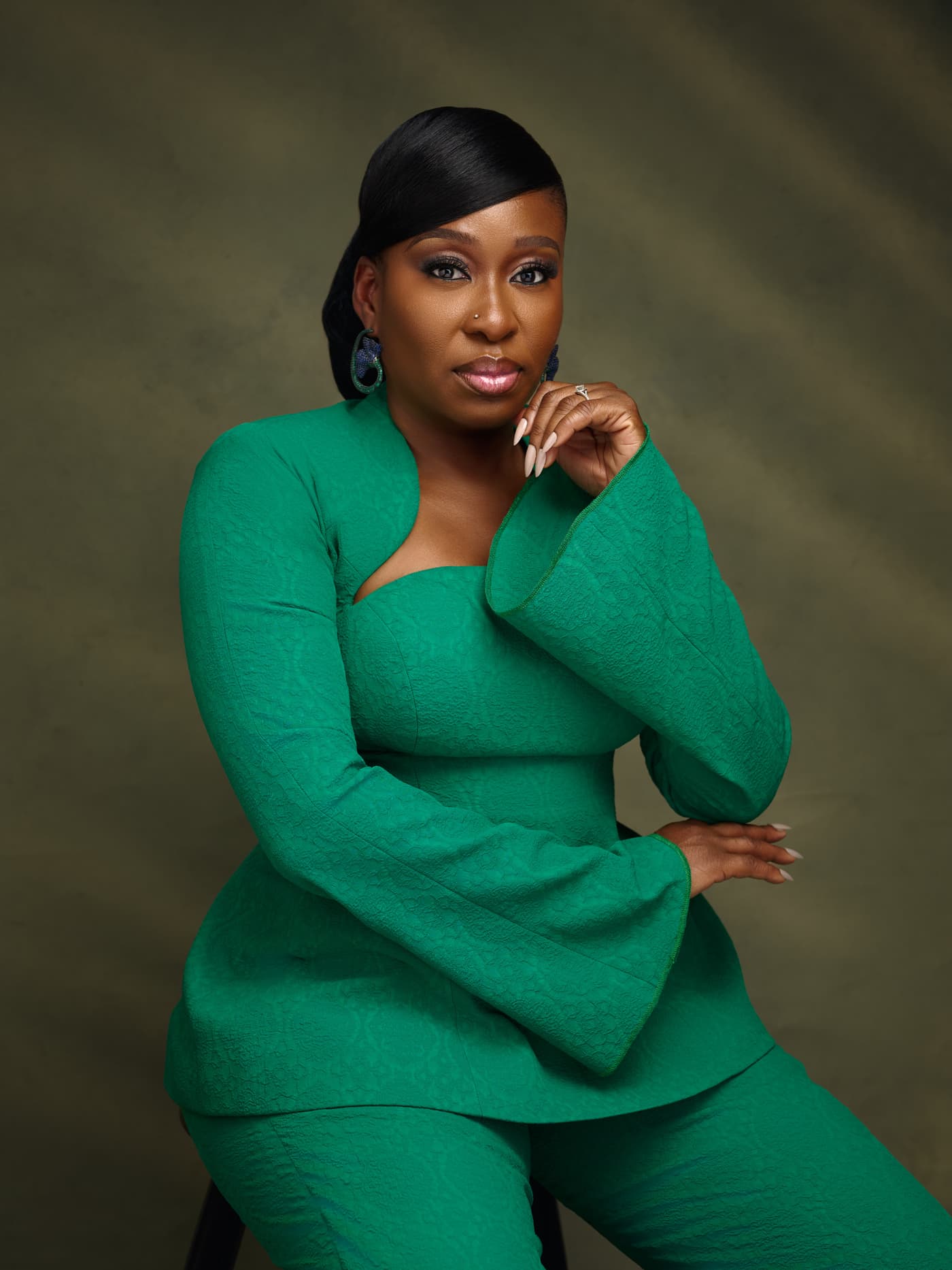 Ezinne Udezue, seated portrait